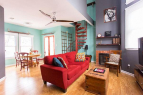 Bright two-story condo